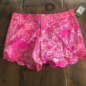 NWT Lilly Pulitzer Sz 8 Buttercup Shorts